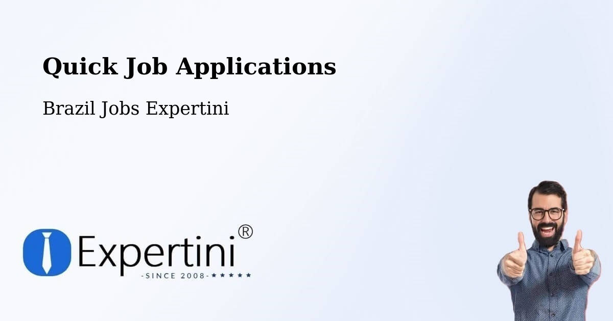 Quick Apply Feature – Modelo - Brazil Jobs Expertini